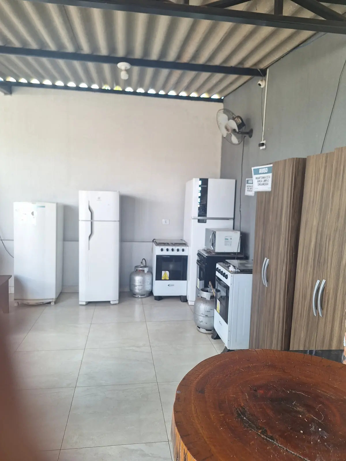 Cozinha de apoio para hóspedes do Hotel SIGA