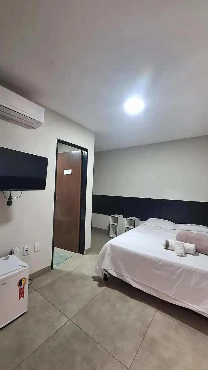 Suíte vista a partir da entrada